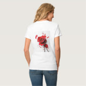 The Versatility of Blooming Roses in Art Tシャツ (裏面フル)