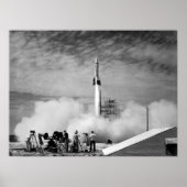 The Very First Rocket Launch At Cape Canaveral ポスター (正面)