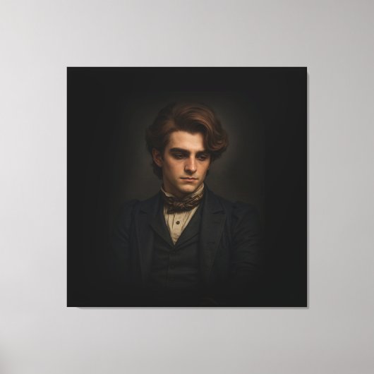 The Victorian Man キャンバスプリント (正面)