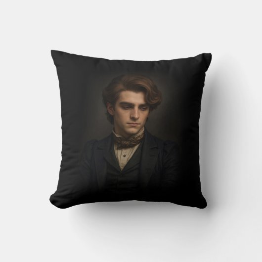 The Victorian Man Pillow クッション (正面)