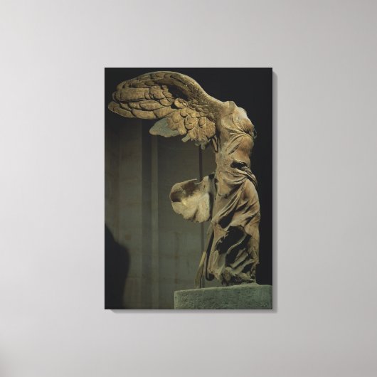 The Victory of Samothrace (Parian marble) （アル参照） キャンバスプリント (正面)