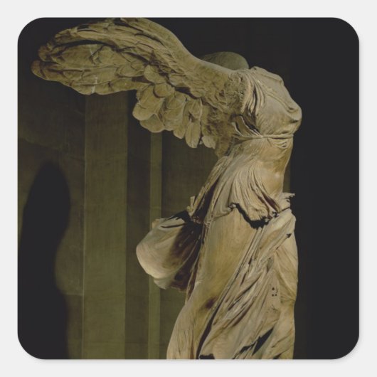 The Victory of Samothrace (Parian marble) （als参照） スクエアシール (正面)