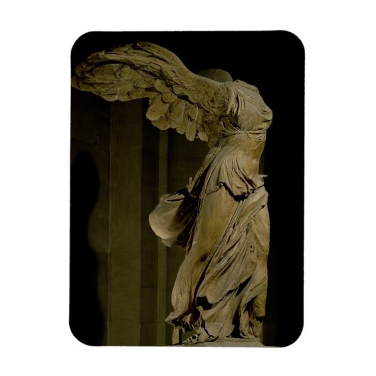 The Victory of Samothrace (Parian marble) (als参照) マグネット (縦)