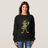 The Video Game Elf Cute Ugly Christmas Sweater スウェットシャツ (正面フル)