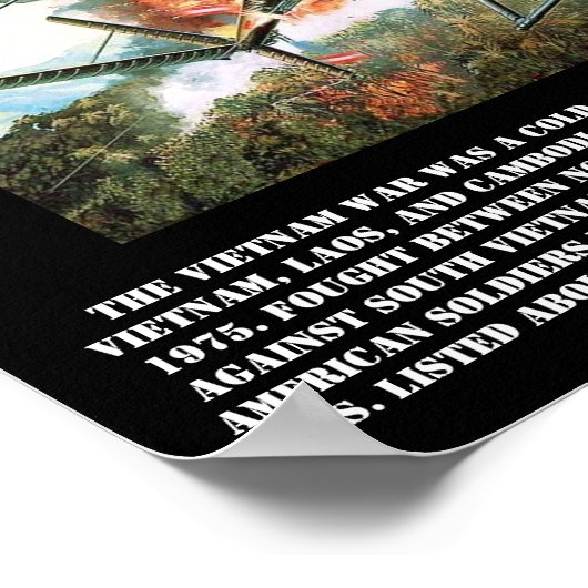 The Vietnam War Print ポスター (角)