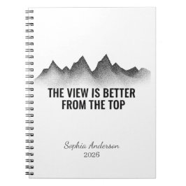 The View Is Better From The Top I Personalized ノートブック