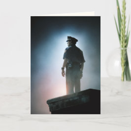 "The Vigilant" Sympathy Card カード