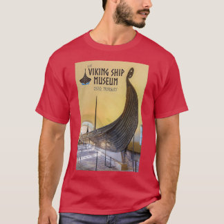 The Viking Ship Museum Travel Poster Tシャツ