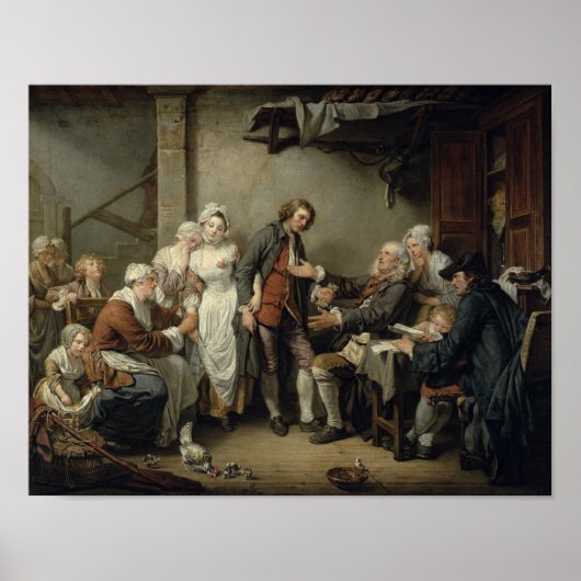 The Village Agreement, 1761 ポスター (正面)