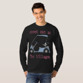 The Village Florida Golf Cartおもしろいで会う Tシャツ (正面フル)