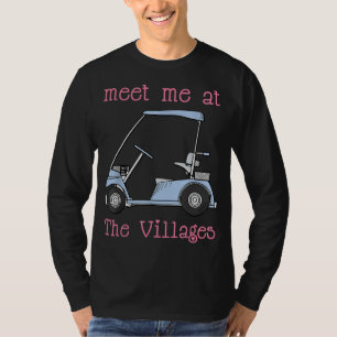 The Village Florida Golf Cartおもしろいで会う Tシャツ