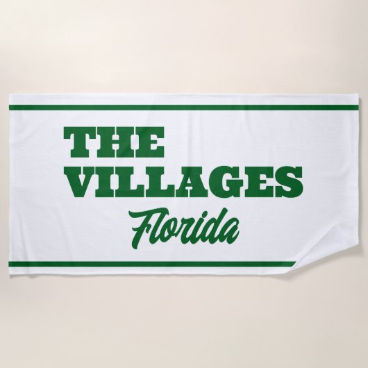 The Villages Florida Pool/Beach Towel ビーチタオル (正面)