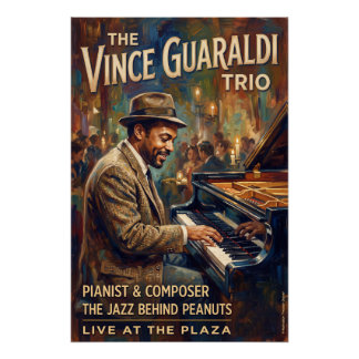 The Vince Guaraldi Trio ポスター