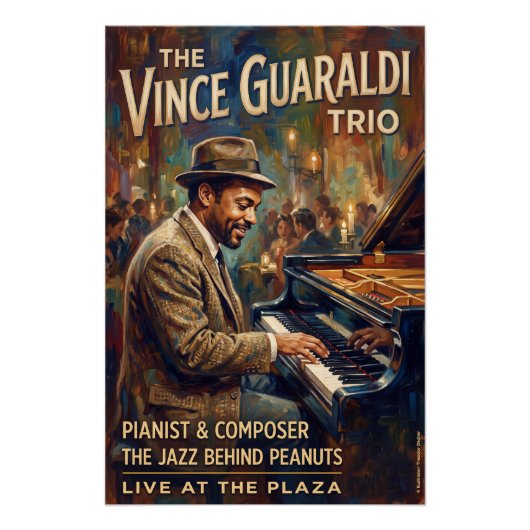 The Vince Guaraldi Trio ポスター (正面)