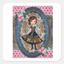 The Violet Paper Doll：スミレの物語 - プラムとペタル