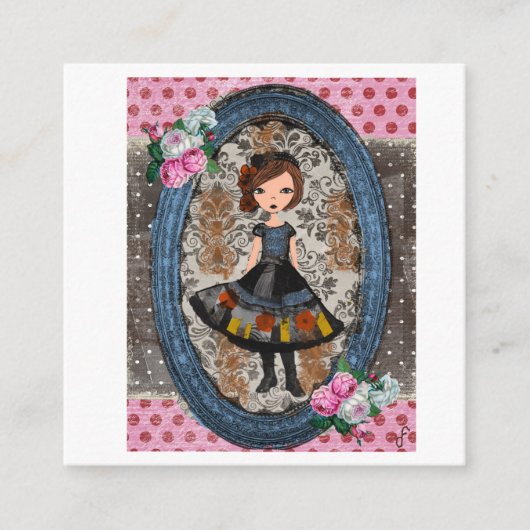 The Violet Paper Doll: A Tale of Plum & Petals エンクロージャーカード (正面)