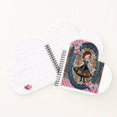 The Violet Paper Doll: A Tale of Plum & Petals ノートブック (内部)