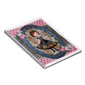 The Violet Paper Doll: A Tale of Plum & Petals ノートブック (右側)