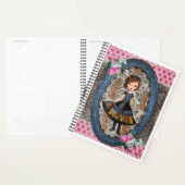 The Violet Paper Doll: A Tale of Plum & Petals プランナー手帳 (ディスプレー)