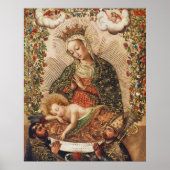The Virgin Adoring the Christ Child at Christmas ポスター (正面)