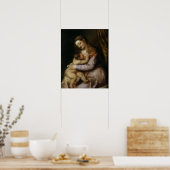 The Virgin and Child, c.1570-76 ポスター (キッチン)