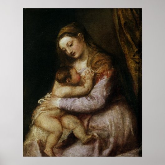 The Virgin and Child, c.1570-76 ポスター (正面)