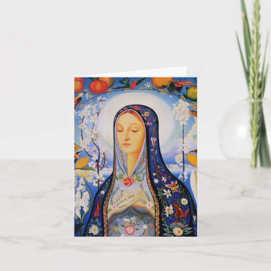 The Virgin - Joseph Stella カード (正面)