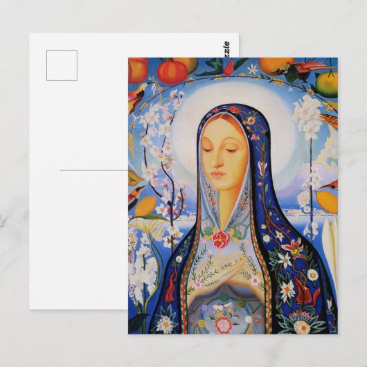 The Virgin - Joseph Stella ポストカード (正面/裏面)