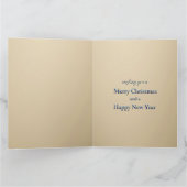 The Virgin Mary and Baby Jesus Christmas Greetings カード (内部)