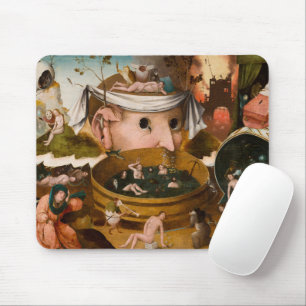The Visions of Tondal, 1479 by Hieronymus Bosch マウスパッド