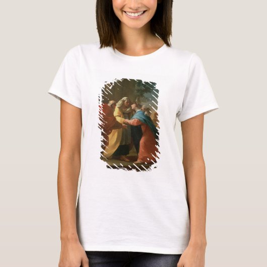 The Visitation (キャンバス上の油) Tシャツ (正面)
