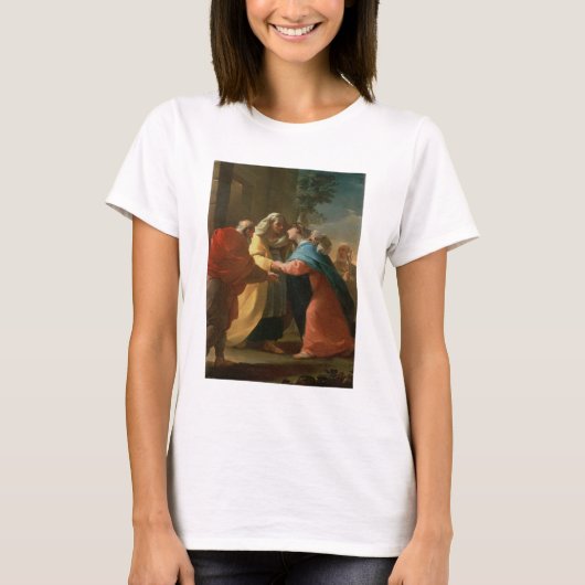 The Visitation (キャンバス上の油) Tシャツ (正面)