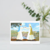 The Visitation of Mary to Elizabeth ポストカード (スタンド正面)