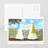 The Visitation of Mary to Elizabeth ポストカード (正面/裏面)