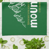 The Voice of the Mountains キッチンタオル (折り畳み)