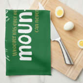 The Voice of the Mountains キッチンタオル (四つ折り)