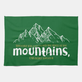 The Voice of the Mountains キッチンタオル