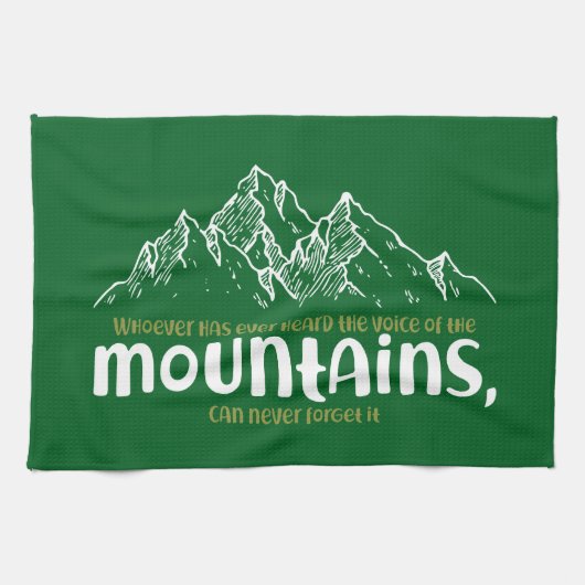 The Voice of the Mountains キッチンタオル (横)