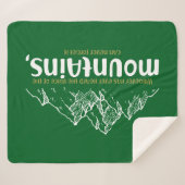 The Voice of the Mountains シェルパブランケット (正面(横))