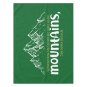 The Voice of the Mountains テーブルクロス (正面)