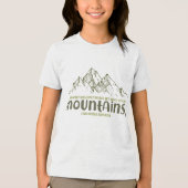 The Voice of the Mountains トライブレンドＴシャツ (正面)