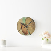 The Voice Of Your Heart Whispers To My Soul ラウンド壁時計 (ホーム)