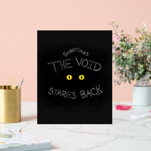 The Void Stares Back アクリルサイン (ウェディング)