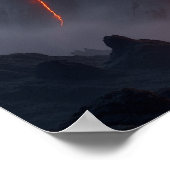 The Volcanic Forge Dragon ポスター (角)