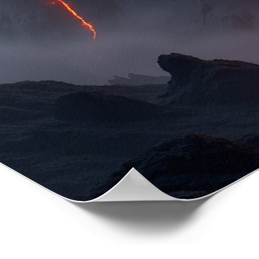 The Volcanic Forge Dragon ポスター (角)