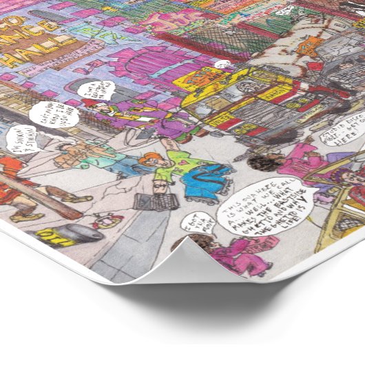 The Voltz Mural ポスター (角)