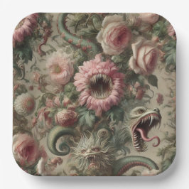 The Voracious Verdants – Gothic Victorian ペーパープレート