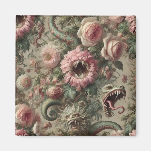 The Voracious Verdants – Gothic Victorian マグネット (正面)