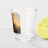 The Voyage of Life Childhood by Thomas Cole ショットグラス (右)