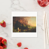 The Voyage of Life Childhood by Thomas Cole スタンダードカクテルナプキン (インサイチュ)
